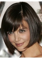 10" Katie Holmes Remy Human Hair Wig 
