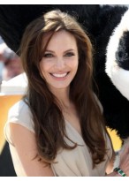 18" Angelina 100% Human Hair Celebrity Wig 