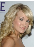 Carrie Underwood's Beautiful Shining Hairstyle Wig 