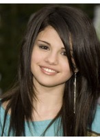 Selena Gomez's Long Straight Wig 
