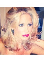100% Remy Human Hair Kim Zolciak Capless Wig