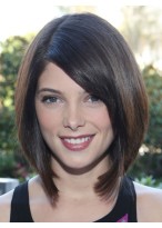 Ashley Greene with a Short Bob Cut With Blunt Ends Hairstyles  