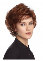 Curly Capless Short Synthetic Wig 