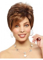 Short Edgy Cut Lace Front Cropped Wig 