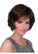 Short Lace Front Wig with Full Layers 