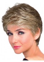 Classic Soft Waves Style Short Wig 