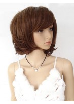 Pure Short Curly Synthetic Hair Wigs 