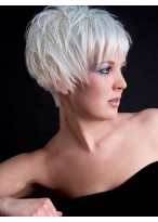 Short Hair Fashion Trend Synthetic Wig 