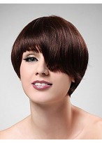 Short Straight Capless Synthetic Wig 