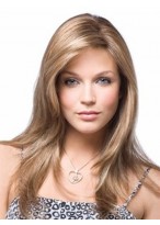 Straight Long Angelica Gradient Silky Wigs 