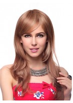 Capless Long Straight Synthetic Wig 