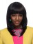 Long Straight Layered Synthetic Wig With Full Bangs