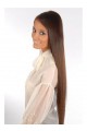 24 Inches Full Head 6 pcs Clip in Human Hair Extensions