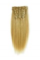 10 pcs From 14" Straight Clip In Full Head Set