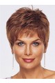 Short Hand Tied Lace Front Human Hair Wig