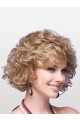 Mid-Length Curly Bob Synthetic Wig