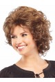 Mid Length Synthetic Curly Classic Wig