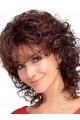 Mid-Length Gorgeously Curly Synthetic Wig