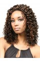 Mid-Length Curly Synthetic Lace Front Wig