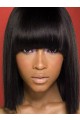 Medium Lace Front Silkystrsight African American Wigs
