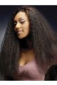 Quality Wigs Long Straight No Bang African American Lace Wigs for Women 22 Inch