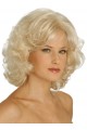 Mid-Length and Bottom Layered Wavy Synthetic Wig