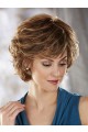 Short Layers Wave Synthetic Capless Wig
