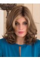 Full lace Central Parting Shoulder-length Hair Wave Wig