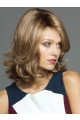 Shoulder Length Wavy Synthetic Capless Wig For Women