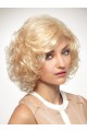 Volumn Curly Synthetic Chin Length Wig For Yonger Ladies