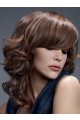 Mid-Length Wavy Natural Synthetic Capless Wig