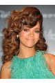 Rihanna's Long Wavy Big Volumn Hairstyle Wig
