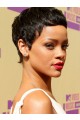 Rihanna's Short Capless Heat Friendly Synthetic Wig