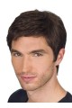 100% Human Hair Chic Cool Men's Full Lace Wig