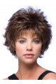 Curly Mixed Layered Short Capless Wig