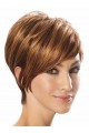 Angled Cut Synthetic Capless Short Wig